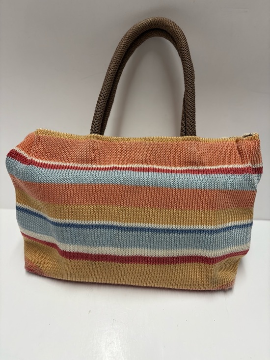 The Sak Handbags - The Sak Multi Color Striped Colorful Medium Handbag Purse